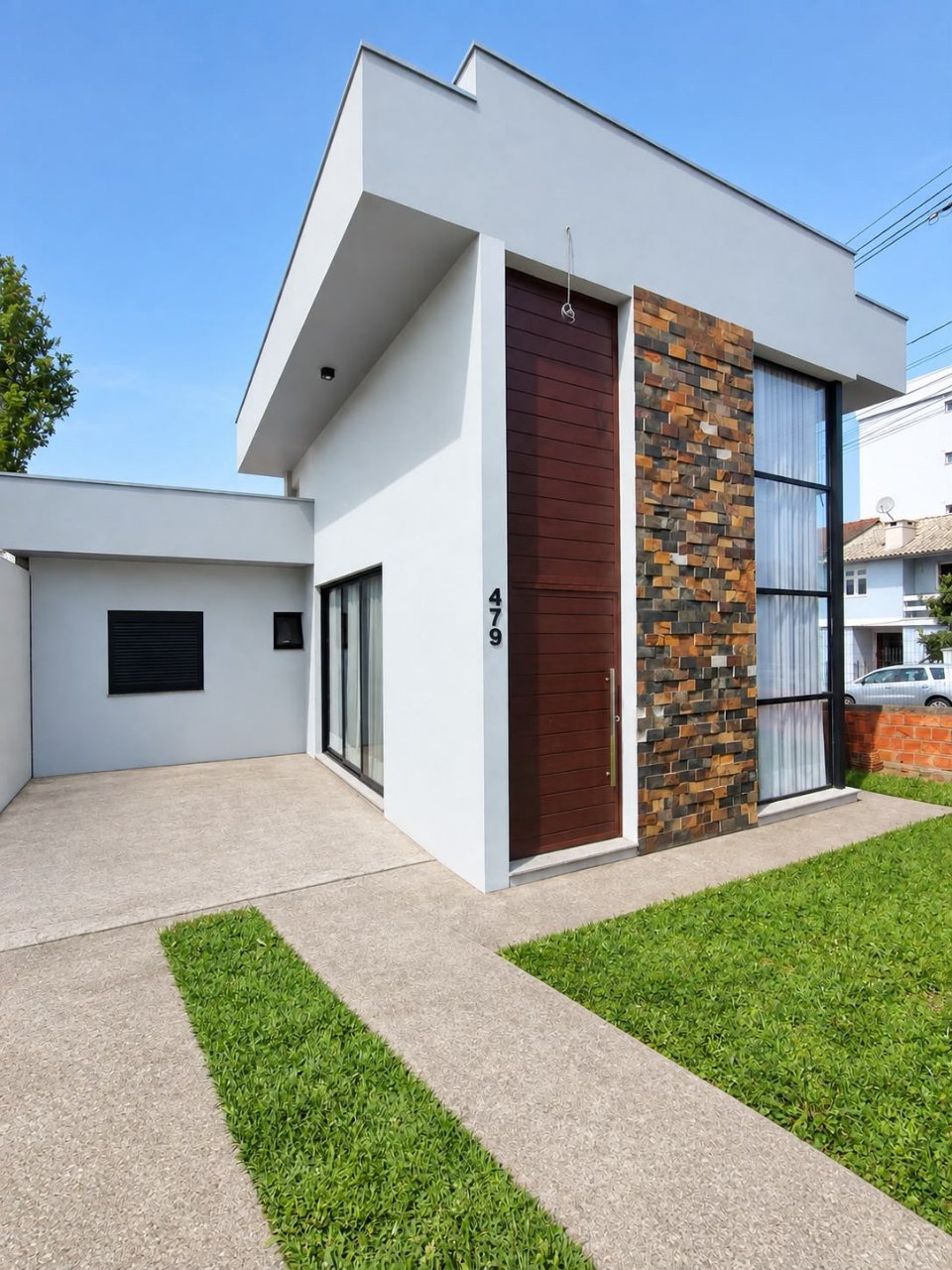 Casa bem localizada no bairro Rui Barbosa